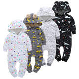baby rompers winter autumn Baby Boy girl Clothes Newborn infant cotton warm Jumpsuits toddler new born unisex clothing