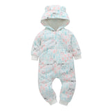 baby rompers winter autumn Baby Boy girl Clothes Newborn infant cotton warm Jumpsuits toddler new born unisex clothing
