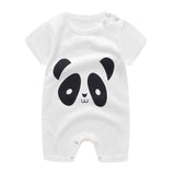 baby clothes 100% cotton short sleeve summer girls boys rompers toddler infant 0-18 months clothes