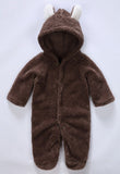 Autumn Baby Rompers Christmas Baby Boy girl Clothes Newborn Clothing Polar Fleece toddler Infant Baby Jumpsuits new born costume
