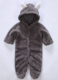 Autumn Baby Rompers Christmas Baby Boy girl Clothes Newborn Clothing Polar Fleece toddler Infant Baby Jumpsuits new born costume
