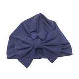 0-18Months Cute Baby Hats Cotton Soft Turban Knot Girl Summer Hat  style Kids Newborn Cap for baby girls