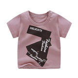 Baby clothes Cartoon Print Baby Boys Girl T Shirt For Summer Infant Kids Boys Girls  T-Shirts Clothes Cotton Tops