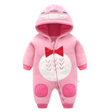 Autumn winter Cotton Newborn Baby Clothing Long Sleeve Baby boy Girl Clothing Jumpsuits toddler Clothes